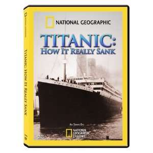  National Geographic Titanic How It Really Sank DVD Toys 