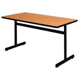  Ironwood Rectangle Pedestal Base Table