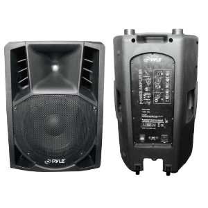  PPHP156A 1200 Watts 15 Inch Powered 2 Way Plastic Molded PA Speaker 