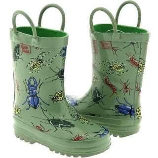    Pluie Pluie Kids Green Bug Rain Boots 5 2 Pluie Pluie Shoes