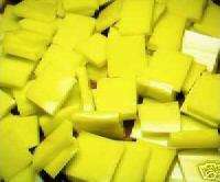 100 YELLOW Fused Mosaic Tiles Stained Glass Supplies  