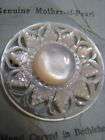 Bethlehem carved mother of pearl star pin  