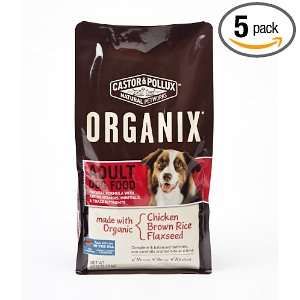Organix Adult Canine Dry Dog Food, 40 Ounce (Pack of 5)  