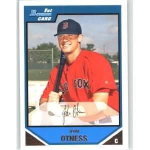  2007 Bowman Prospects #BP45 John Otness   Boston Red Sox 