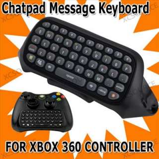   Messenger Keyboard Chat Pad Game Black Keypad for Xbox 360 G19  