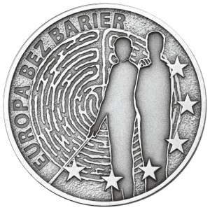 2011 Coin of Poland 10zl Europe Without Barriers  