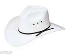   Pinch Front Straw Cowboy Hat Cowgirl Hat Sized Men, Ladies, Kids