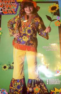 Hippie Diva 70s Dance Costume Dress up NWT 4 6  