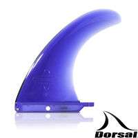 Dorsal Surfboard Fins   Longboard Center Fin 7in Blue  