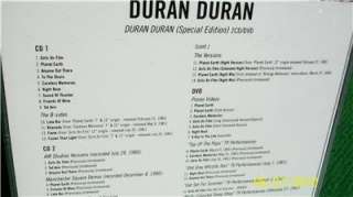Duran DuranLE 3Disc Adv Acetate PROMO cds HTF 2 cd+ DVD 
