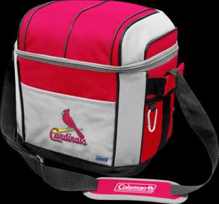   CARDINALS ~ Coleman 24 Pack Soft Sided Insulated Cooler Bag ~ New