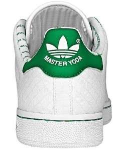 Adidas Star Wars US 10 Master Yoda Stan Stan Smith Tennis Shoe Green 