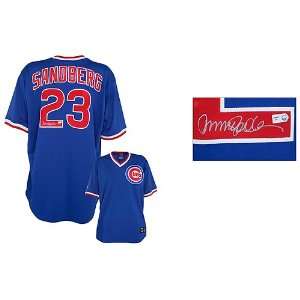   Chicago Cubs Ryne Sandberg Autographed Jersey 