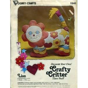  Crafty Critter Lion Decorate Your Own Then Stuff Arts 