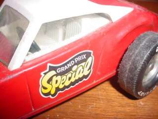   Nylint Red Grand Prix Special Metal Toy Car Racecar D109  