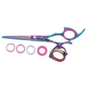 Shark Fin Hair Shears Professional Line Stainless Right Handed Super 