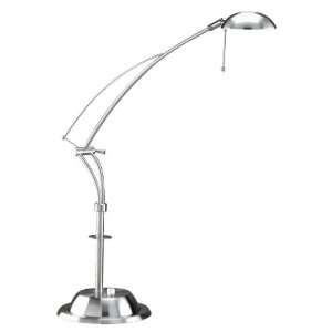  Halogen IV Desk Lamp 28h Silver