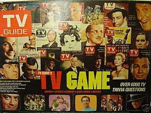 TV GUIDES TV GAME TRIVIA GAME 1984  