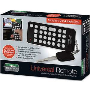 Mini Universal Multi Function TV Remote Control Keyring  