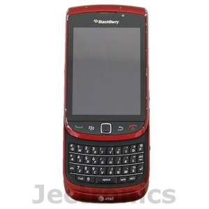 BLACKBERRY TORCH 9800 UNLOCKED 4GB GSM AT&T RED SLIDER SMARTPHONE 