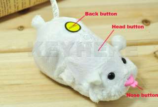 Zhu Zhu Pets Hamster Mr. Chunk Go GO Toy ZhuZhu Gift Series White