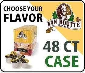 Van Houtte Coffee Keurig K Cups 48 Count ANY FLAVOR  