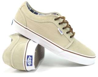 Vans Chukka Low (Tan/White) Mens Shoes *NEW*  