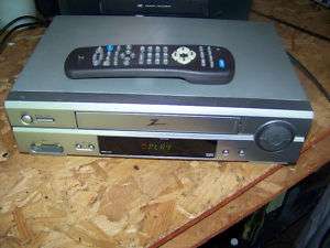 ZENITH VRE4122 4 HEAD MONO VHS VCR & REMOTE WORKS GREAT  