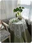 Vintage Hand cotton tuscany lace/Crochet Table Cloth