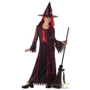  Childs Devil Witch Costume (Size Small 6 8) Toys 