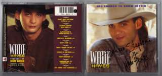 Wade Hayes Old Enough to Know Better CD Autographed Signed  