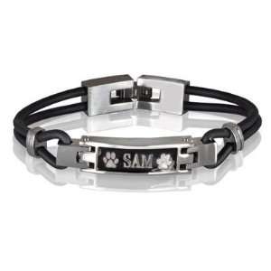    Pet Cremation Jewelry Stainless Urn Bracelet 