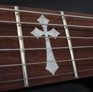 DIAMOND CROSS MOP 4 Washburn HM WV Guitar Decal Inlays  