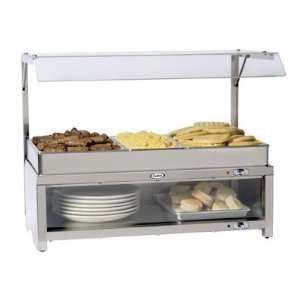  Cadco CMLB CSG Warming Cabinet, sneeze guard & buffet 