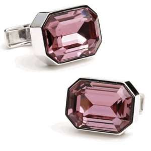  Sterling Silver Pink Royal Crystal Cufflinks Everything 