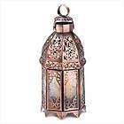 Copper Moroccan Tealight Candle Lamp