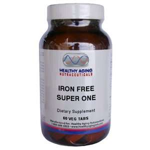 Healthy Aging Nutraceuticals Iron Free Super One 60 Vegetarian Tablets