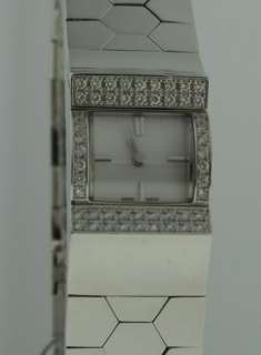 NEW Van Cleef & Arpels 18k White Gold Bracelet Watch  