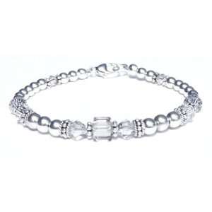   Swarovski Crystal Beaded Bracelets   SMALL 6 1/2 In. Damali Jewelry