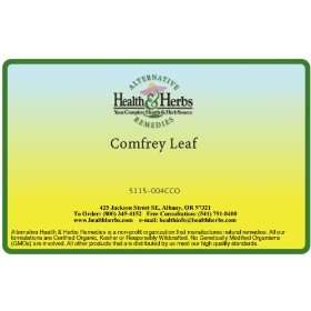  Alternative Health & Herbs Remedies Comfrey Leaf, 4 Ounce 