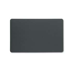   Desk Pad, Conference Table Size, 12 x 19, Black