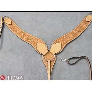  Western Tack Leather Breast Collar