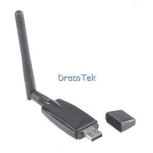 USB WiFi dongle Wireless Adapter for Laptop Desktop PC  