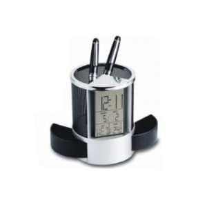 Digital Calendar/alarm Desk Caddy Mesh Clock (AC1002 