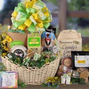 Show Stopper Dog Gift Basket  Basket Theme CONGRATULATIONS  Bow 