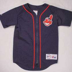 Cleveland Indians ~ Baseball Jersey ~ Youth Small  