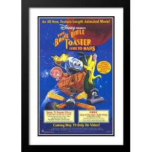  Toaster Goes to Mars 32x45 Framed and Double Matted Movie 