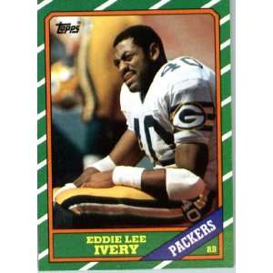  1986 Topps # 216 Eddie Lee Ivery Green Bay Packers 