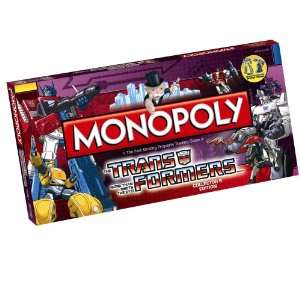  Transformers Monopoly Toys & Games