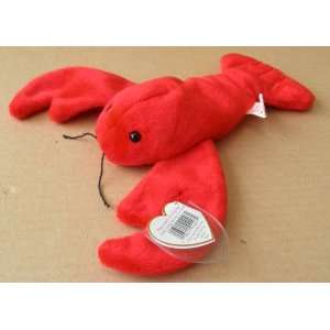 TY Beanie Babies Pincher the Lobster Stuffed Animal Plush 